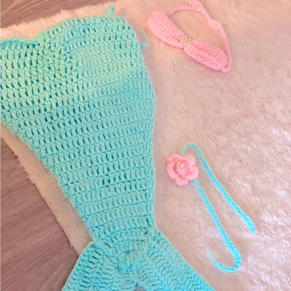 Mermaid costume infant